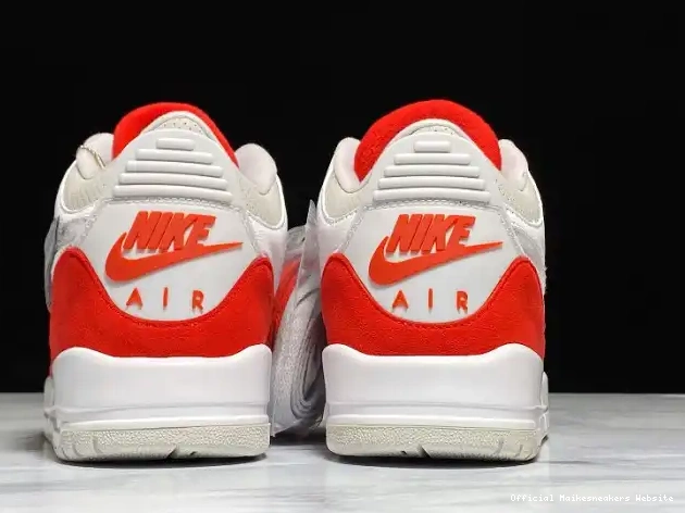 Official Maikesneakers University Red CJ0939-100 Tinker Air 3 Jordan Retro White 0404